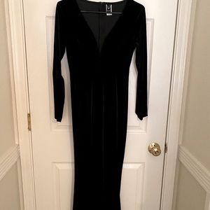 Black evening dress